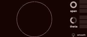 vector phase shaping panel: shape controls